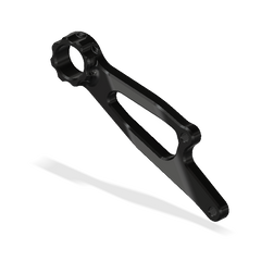 ATTACK PERFORMANCE MUFFLER BRKT. APRILIA RSV4 2017 - , BLACK