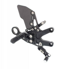 ATTACK PERFORMANCE REAR SET KIT WITH SHIFT LEVER, BMW S1000RR, 2010- , BLACK