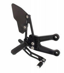 ATTACK PERFORMANCE REAR SET KIT WITH SHIFT LEVER, GSXR1000 17- ,BLACK