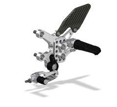 ATTACK PERFORMANCE REAR SET KIT, APRILIA RSV4 17- , TUONO 17- , CLEAR