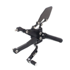 ATTACK PERFORMANCE REAR SET KIT, DUCATI V4, 2018 -, BLACK