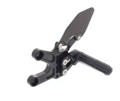 ATTACK PERFORMANCE REAR SET KIT, HON CBR1000RR 08- , W/ SHIFT LEVER, BLACK