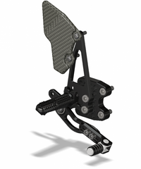 ATTACK PERFORMANCE REAR SET KIT, GSXR1000 05-06, BLACK