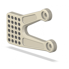 ATTACK PERFORMANCE RT. BRACKET, ADJ., SUZ GSXR 1000, 17 - , AERO HARD