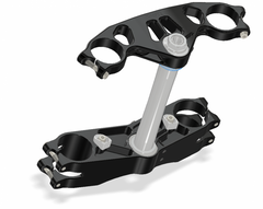 ATTACK PERFORMANCE TRIPLE CLAMP KIT, GP, GSXR600 04-05, GSXR750 00-05, GSXR1000 01-06 BLACK