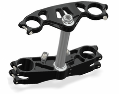 ATTACK PERFORMANCE TRIPLE CLAMP KIT, GP, YZF R1 07-14, BLACK