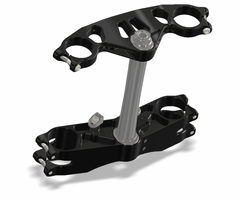 ATTACK PERFORMANCE TRIPLE CLAMP KIT, GP, YZFR6 17- , BLACK
