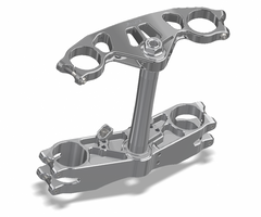 ATTACK PERFORMANCE TRIPLE CLAMP KIT, GP, YZFR6 17-