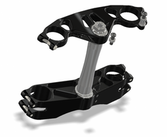 ATTACK PERFORMANCE TRIPLE CLAMP KIT, GP, ZX-10 06-07 BLACK