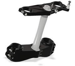 ATTACK PERFORMANCE TRIPLE CLAMP KIT, ZX6R 09-,BLACK
