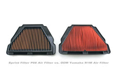 Sprint Filter P08 YZF-R1/M (15-25), YZF-R1S (16-18), and MT-10 (16-21)