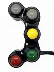 APX Racing SEVEN BUTTON ROAD & TRACK SWITCH YAMAHA R6 2017+
