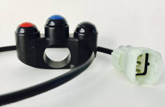 APX Racing THREE BUTTON SWITCH KAWASAKI ZX-10R 2016-2019