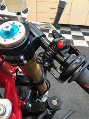 APX Racing TWO BUTTON RACE SWITCH 2019+ KAWASAKI ZX-6R 636 BRAKE MASTER INLINE