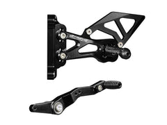 Extreme Components Rearset BMW S1000RR 20-21 STD/GP black w alum