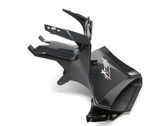 Extreme Components black fiber upper stay w air duct Panigale V4