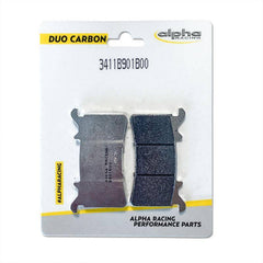 Alpha Racing Brake Pad Set Duo Carbon Front BMW S1000RR And M1000RR 2022 For Nissin Calipers