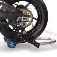 Alpha Racing Fixing socket kit swingarm, black
