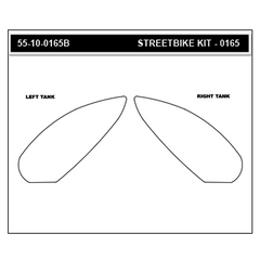 Alpha Racing StompGrip clear BMW S1000RR 2019- and BMW M1000R 2021-