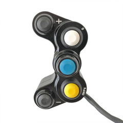 Alpha Racing Switch unit left 5 button, for M RCK BMW S1000RR 2019- and BMW M1000RR 2021-