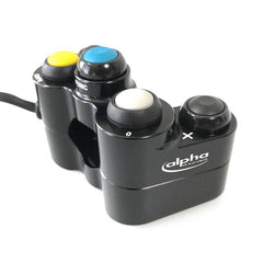 Alpha Racing Switch unit left 5 button, for M RCK BMW S1000RR 2019- and BMW M1000RR 2021-