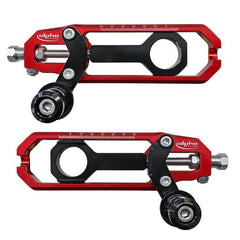 Alpha Racing Chain adjuster kit EVO red S1000 RR 2019-