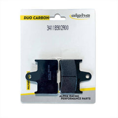 Alpha Racing Brake pad set Duo Carbon, rear, BMW M1000RR 2021-