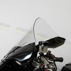 Alpha Racing Wind screen Racing, short, low bended, clear BMW S1000RR 2009-2016,HP4 2012-2014