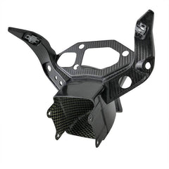 Alpha Racing Carbon dashboard and fairing carrier 2D Big Dash BMW S1000RR 2015-2018