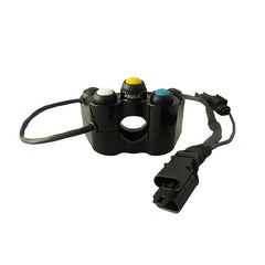Alpha Racing Switch unit 5 buttons left EVO, OEM plugs BMW S1000RR/HP4 2009-2014