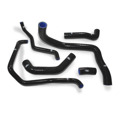 Samco Sport Silicone Radiator Coolant Hose Kit Kawasaki ZX10R 2006 - 2007 6 Piece Black