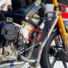 Alpha Racing Crashpad kit BMW S1000RR 2019-,M1000RR 2021-