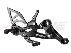 Extreme Components GP EVO Rearsets Kit STD And Reverse Shifting Aluminium Black Heel APRILIA RS660 / TUONO 660 (2020/2022)
