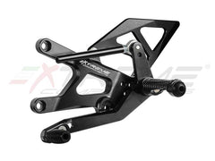 Extreme Components GP EVO Rearsets Kit Reverse Shifting Aluminium Black Heel KAWASAKI ZX 10 R (2016/2022)