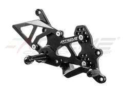 Extreme Components GP EVO Rearsets Kit STD And Reverse Shifting Aluminium Black Heel (SHIFT ROD FOR STANDARD SHIFTING, NO QUICKSHIFTER) YAMAHA R3 (2015/2022)