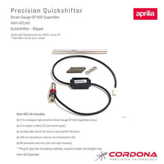 Cordona GP ASG Superbike Quickshifter-Blipper, Aprilia RSV4/Tuono V4