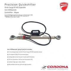 Cordona GP ASG Superbike Quickshifter-Blipper, Ducati DQS Replacement