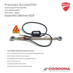 Cordona GP ASG Superbike Quickshifter-Blipper, Ducati MultiStrada 1260