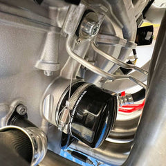 Alpha Racing Oil filter locking kit, complete with oil filter, BMW S 1000 RR 2019- (K67) and M 1000 RR 2021- (K66)