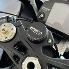 Alpha Racing Locking cover OEM triple clamp BMW HP4 2012-2014,S1000RR 2009-2023, M 1000 RR 2021