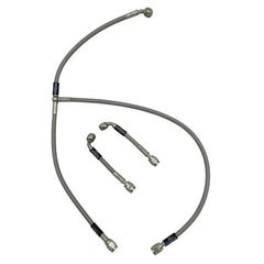 Alpha Racing Racing front brake line set 5-piece, BMW S 1000 RR 2019- (K67) and M 1000 RR 2021- (K66)