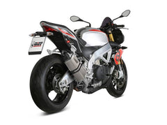 MIVV Slip-on Speed Edge Titanium Exhaust For Aprilia Tuono V4 2018 - 2020