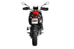 MIVV Slip-on Dakar Black Stainless Steel Exhaust For Aprilia Tuareg 660 2022 - 2023
