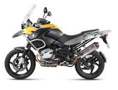 MIVV Slip-on Oval Titanium With Carbon Cap Exhaust For BMW R 1200 GS / Adventure 2010 - 2012