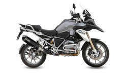 MIVV Slip-on Speed Edge Black Stainless Steel Exhaust For BMW R 1200 GS / Adventure 2013 - 2018