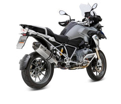 MIVV Slip-on Speed Edge Stainless Steel Exhaust For BMW R 1200 GS / Adventure 2013 - 2018