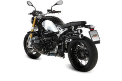 MIVV Slip-on X-Cone Black Stainless Steel Exhaust For BMW R NINE T 2014 - 2022