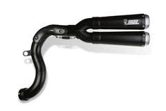 MIVV Slip-on X-Cone Black Stainless Steel Exhaust For BMW R NINE T 2014 - 2022