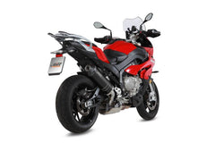 MIVV Slip-On Oval Carbon With Carbon Cap Exhaust For BMW S 1000 XR 2015 - 2019