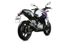 MIVV Full System Gp Pro Black Stainless Steel Exhaust For BMW G 310 R 2018 - 2023